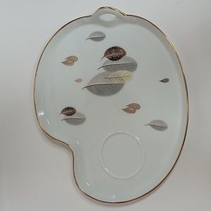 Noritake Snack Plate Hollis Pattern 5456